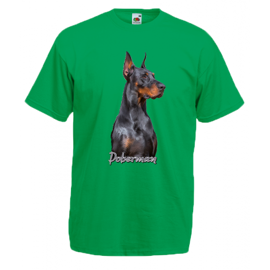 Doberman T-Shirt with print