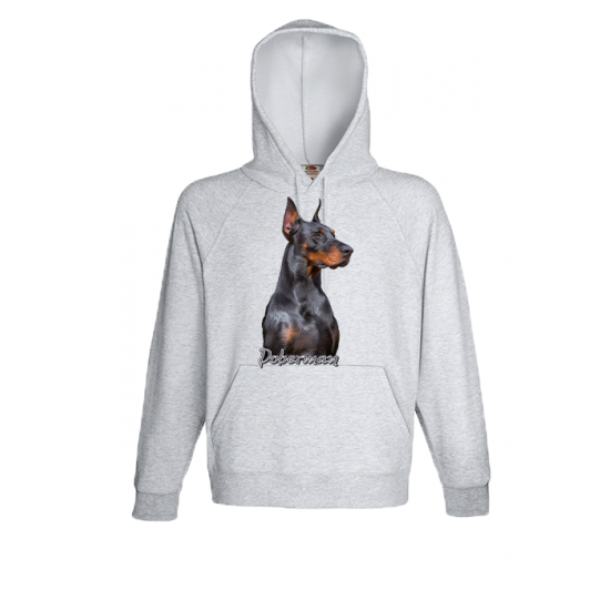 Φούτερ με στάμπα Doberman Dog-A9086