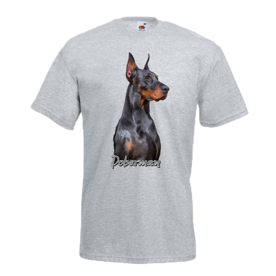Doberman T-Shirt with print