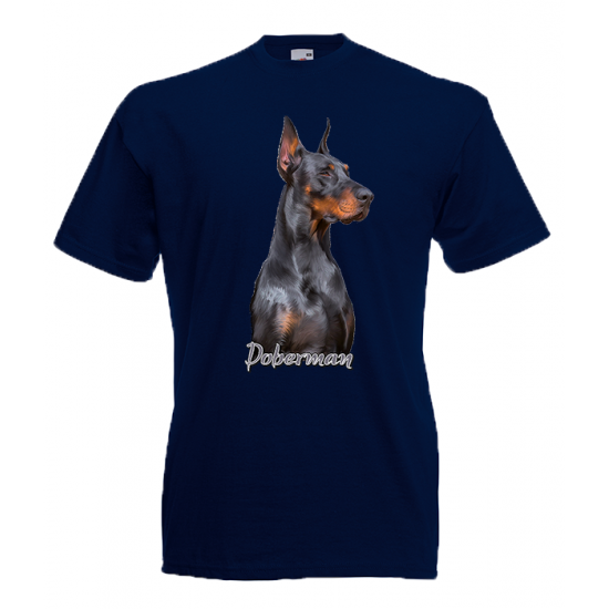 Doberman T-Shirt with print
