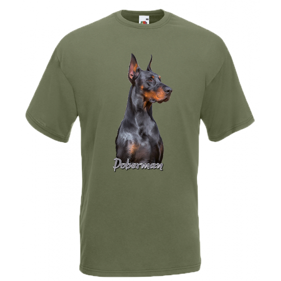 Doberman T-Shirt with print