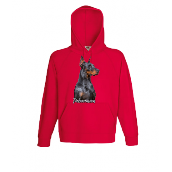 Φούτερ με στάμπα Doberman Dog-A9086