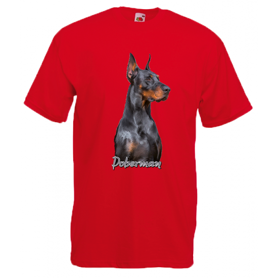 Doberman T-Shirt with print