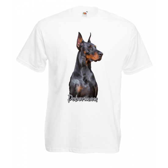 Doberman T-Shirt with print