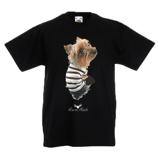T-Shirt with print Dog Kids-3450