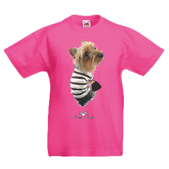 T-Shirt with print Dog Kids-3450