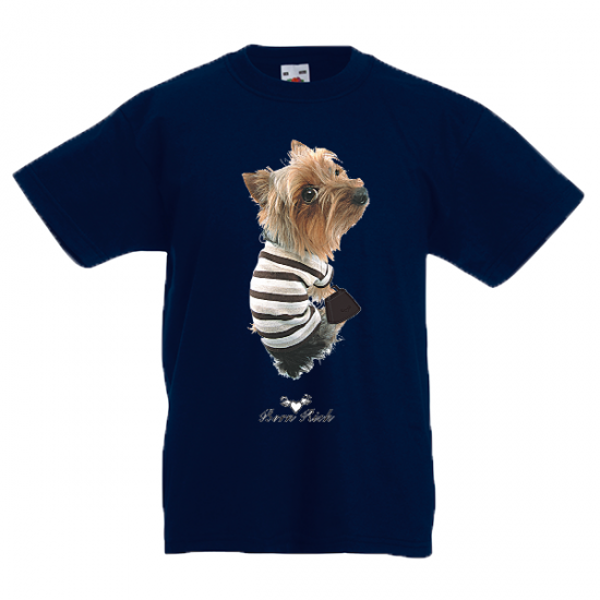 T-shirt με στάμπα Dog Kids-3450