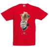 T-shirt με στάμπα Dog Kids-3450