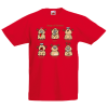 T-Shirt with print Dogs Of Greece-A4003