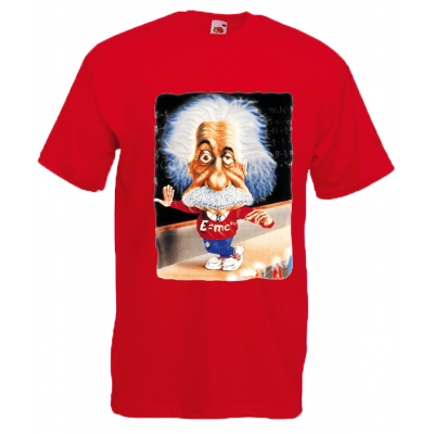 Einstein T-Shirt με στάμπα