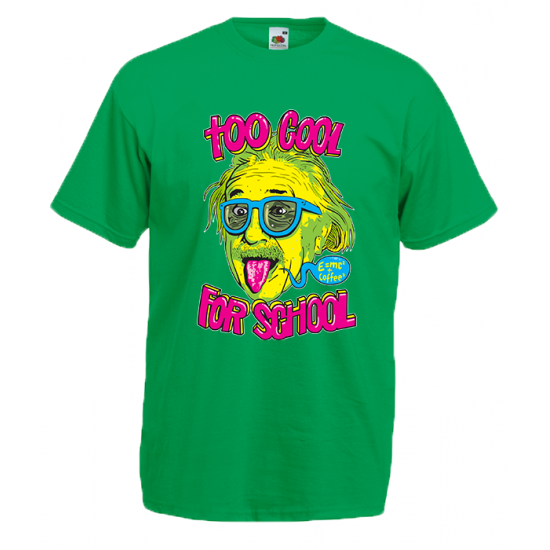Einstein Too Cool For School T-Shirt with print