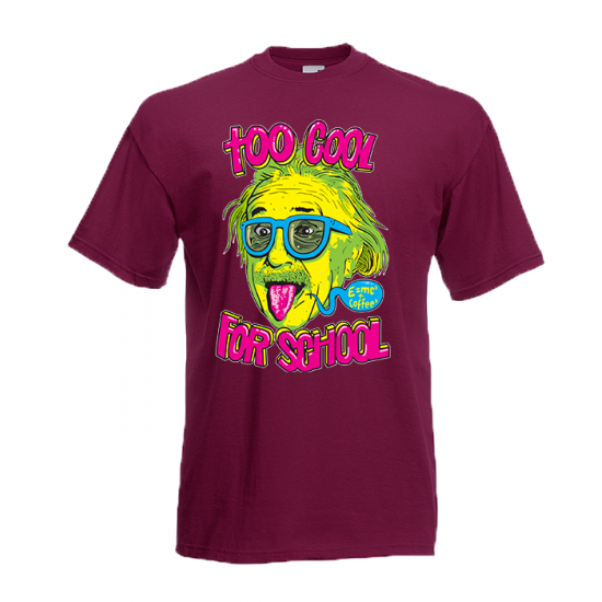 Einstein Too Cool For School T-Shirt with print
