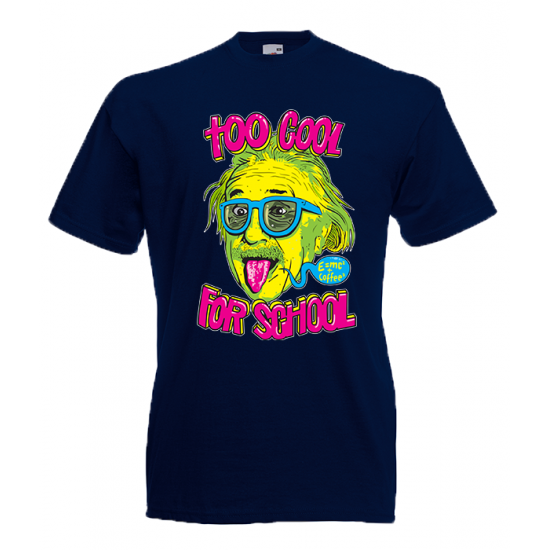 Einstein Too Cool For School T-Shirt with print