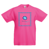 T-Shirt with print Evil Eye Square Kids-631