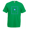 Evil Eye Square T-Shirt with print