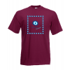 Evil Eye Square T-Shirt with print