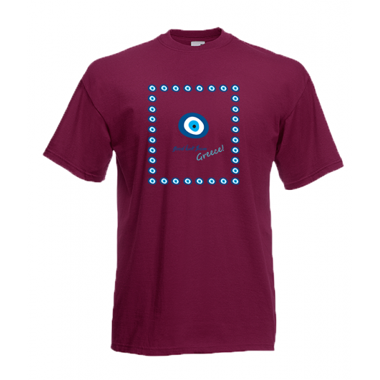 Evil Eye Square T-Shirt with print