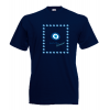 Evil Eye Square T-Shirt with print