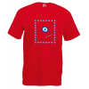 Evil Eye Square T-Shirt with print