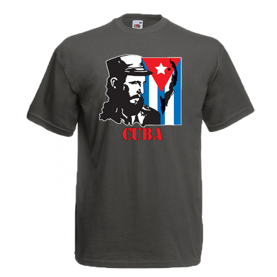 Fidel Castro T-shirt με στάμπα 