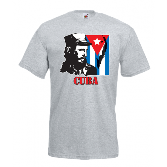 Fidel Castro T-shirt με στάμπα 