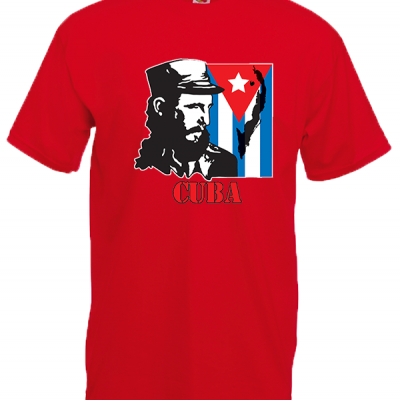 Fidel Castro T-shirt με στάμπα 