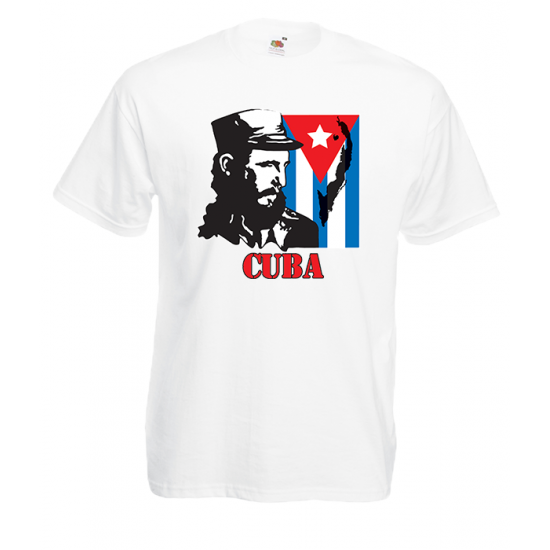 Fidel Castro T-shirt με στάμπα 