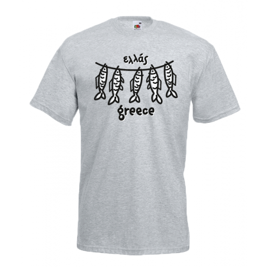 Fish Hellas T-Shirt with print