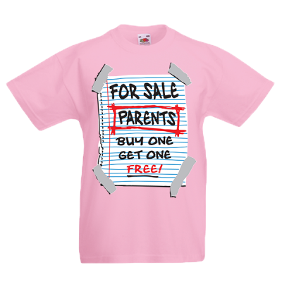 For Sale My Parents Kids T-Shirt with print