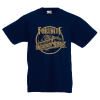 Fortnite Battle Bus Gold Kids T-Shirt with print
