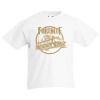 Fortnite Battle Bus Gold Kids T-Shirt with print