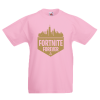 Fortnite Forever Gold Kids T-Shirt with print