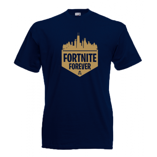 Fortnite Forever Gold T-Shirt with print