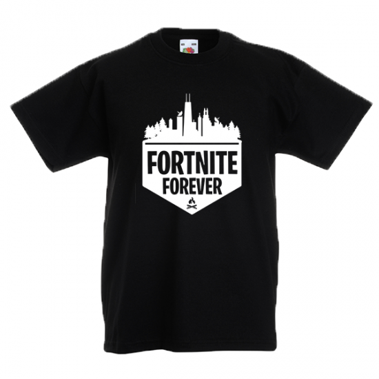 Fortnite Forever White Kids T-Shirt with print