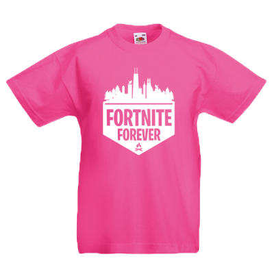 Fortnite Forever White Kids T-Shirt with print