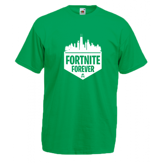Fortnite Forever White T-Shirt με στάμπα