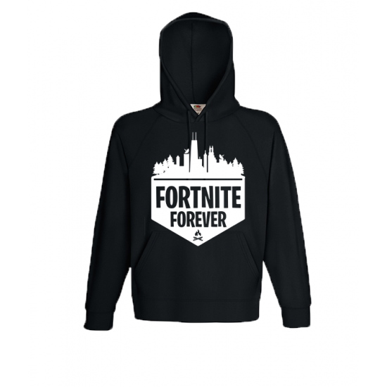 Φούτερ με στάμπα Fortnite Forever White-FFWH