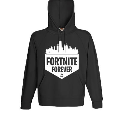 Fortnite Forever White Φούτερ με στάμπα 