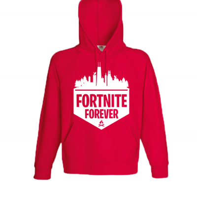Fortnite Forever White Φούτερ με στάμπα 