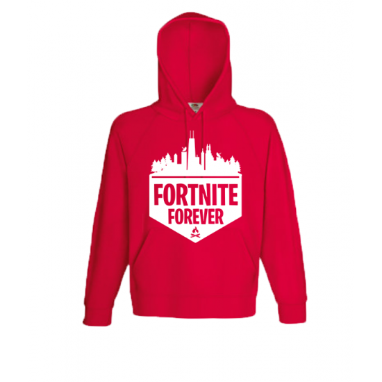 Φούτερ με στάμπα Fortnite Forever White-FFWH