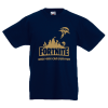 Fortnite Skydiver Gold Kids T-Shirt with print