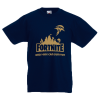 Fortnite Skydiver Gold Kids T-shirt με στάμπα