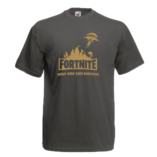 Fortnite Skydiver Gold T-Shirt με στάμπα