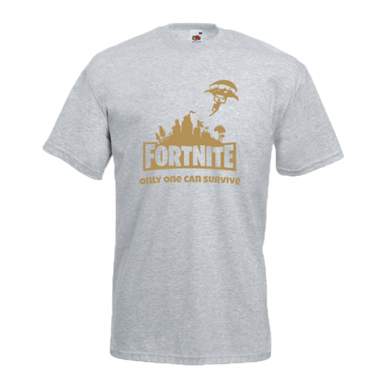 Fortnite Skydiver Gold T-Shirt με στάμπα