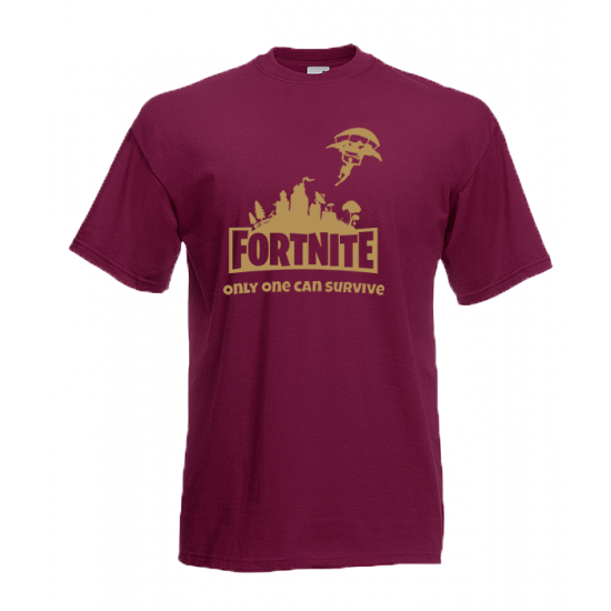 Fortnite Skydiver Gold T-Shirt με στάμπα