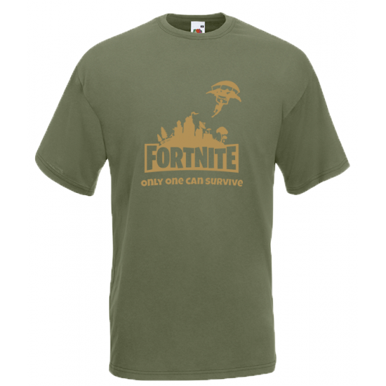 Fortnite Skydiver Gold T-Shirt με στάμπα