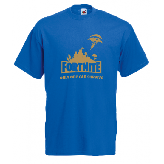 Fortnite Skydiver Gold T-Shirt με στάμπα