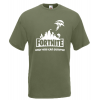 T-Shirt with print Fortnite Skydiver White-FSW