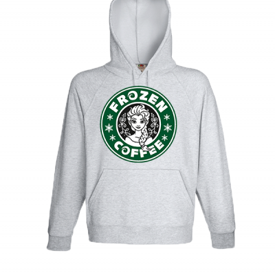 Frozen Coffee Φούτερ με στάμπα 