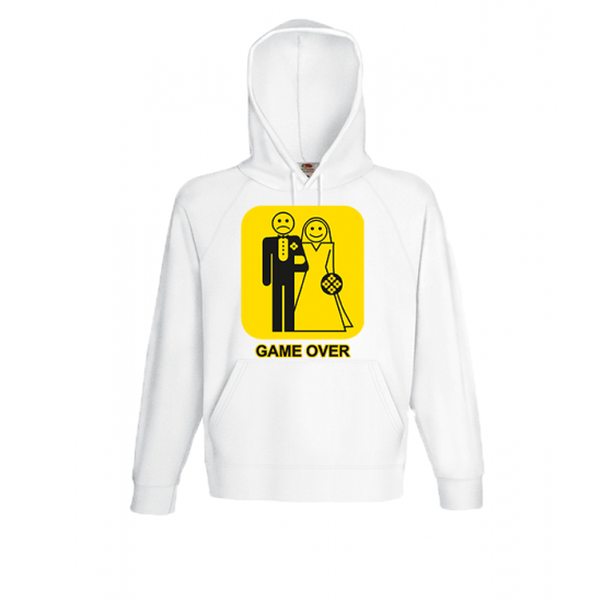 Game Over Yellow-A7309 Φούτερ με στάμπα